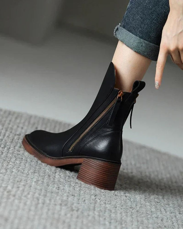 Vi™ Botas de Cuero Elegantes
