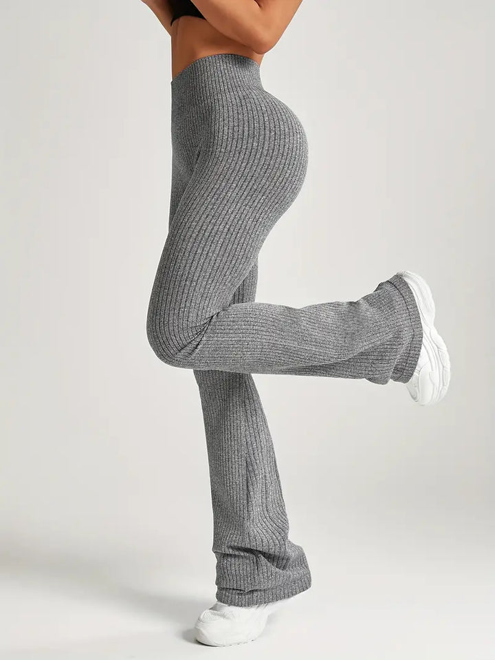 Pantalones acampanados sin costuras Elevé
