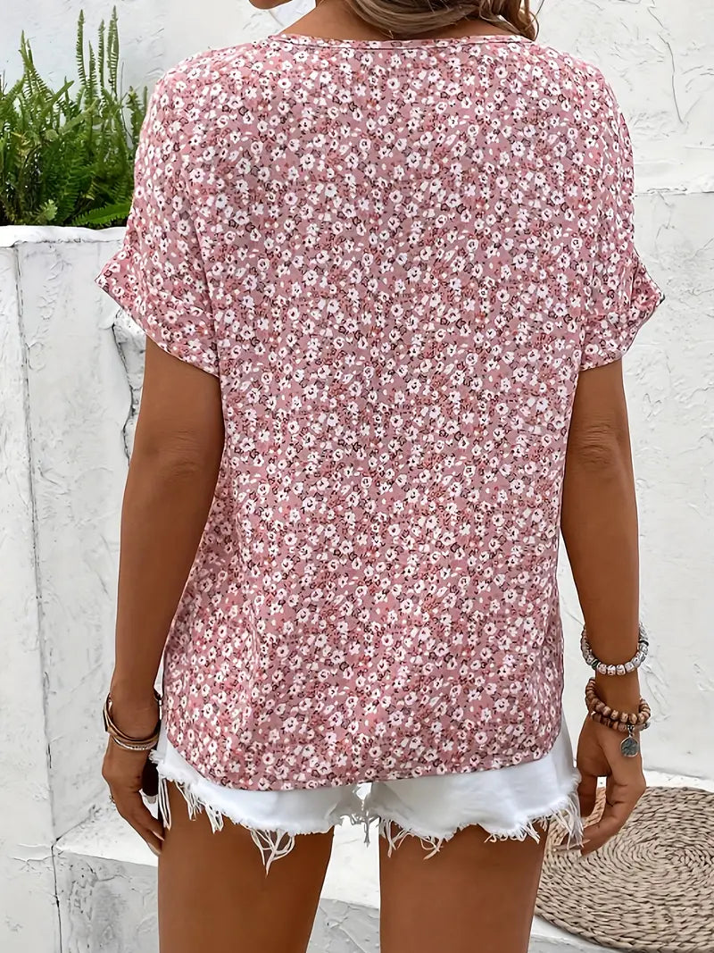 Verna™ | Blusa con Estampado Floral con Estilo