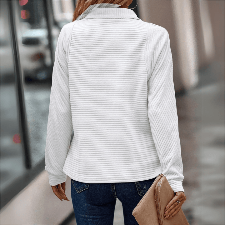 Jenica | Suéter Chic con Medio Cierre