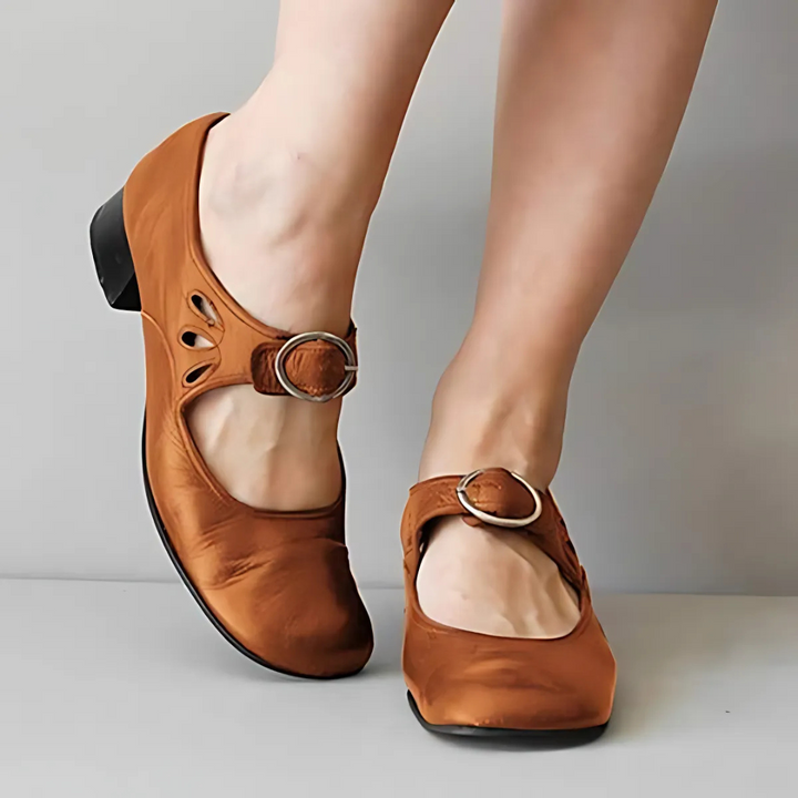 Joselyn™ Sandalias de Cuero Elegantes