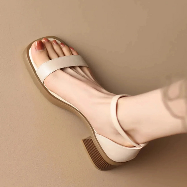 Vallie™ Sandalias de Cuero