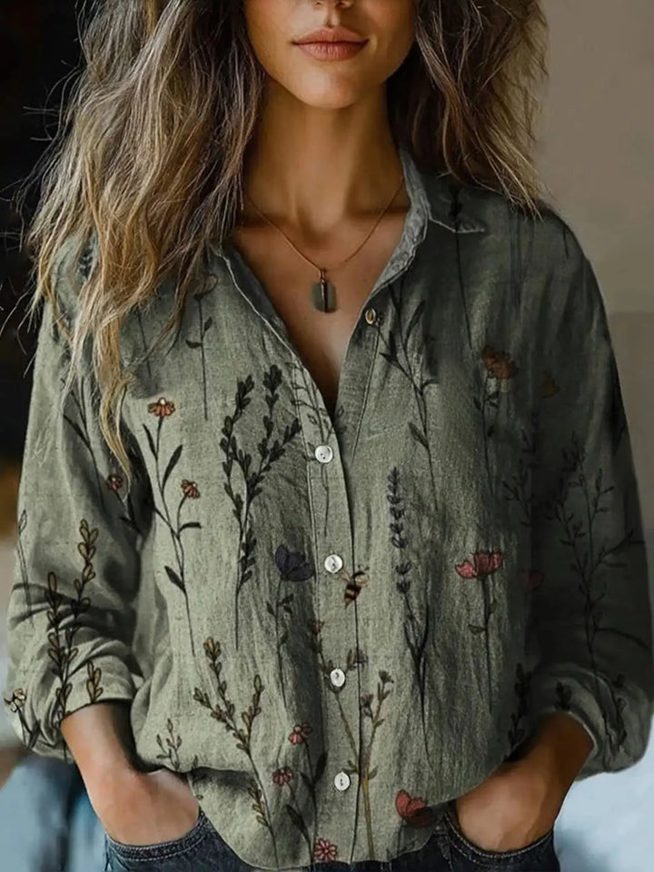 Hayden Delanova | Blusa Sofisticada