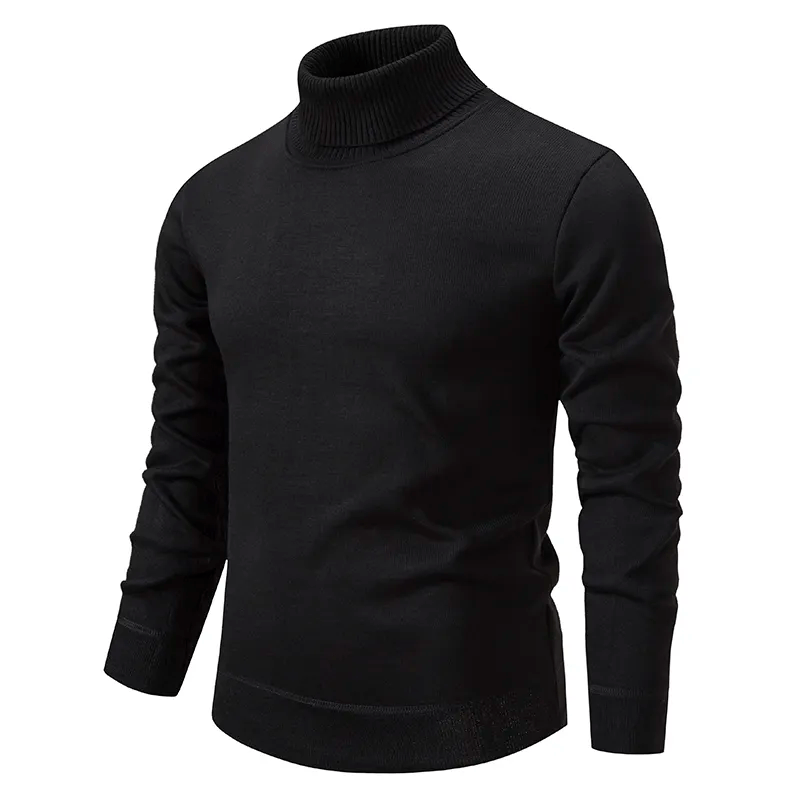Jersey de cuello alto de lana virgen de Ambrogio