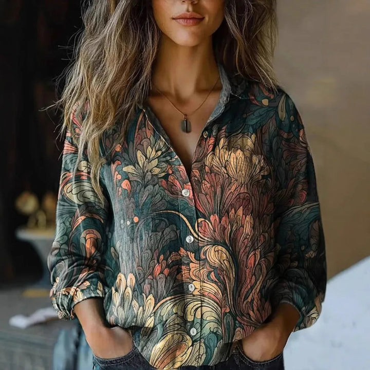 Hayden Delanova | Blusa Sofisticada