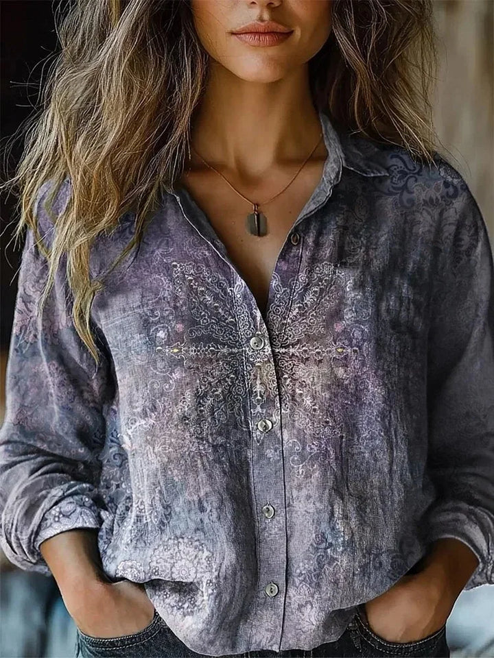 Hayden Delanova | Blusa Sofisticada