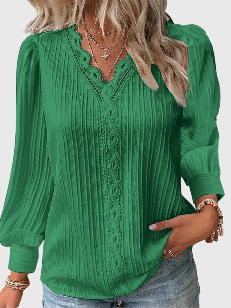 Andrea | Blusa Elegante Estilo Pullover