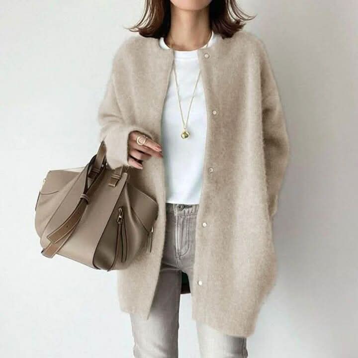 CHAQUETA DE PUNTO CON BOTONES VANNA™ ELEGANT