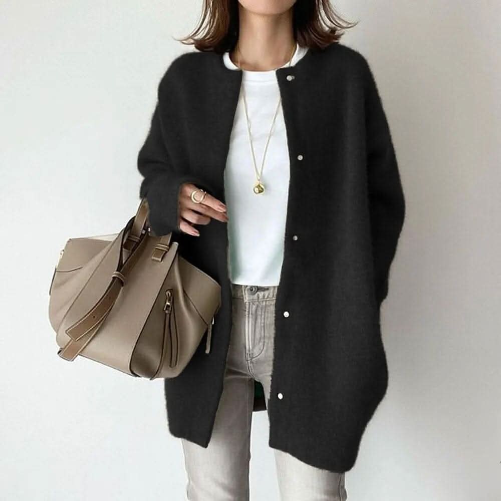CHAQUETA DE PUNTO CON BOTONES VANNA™ ELEGANT