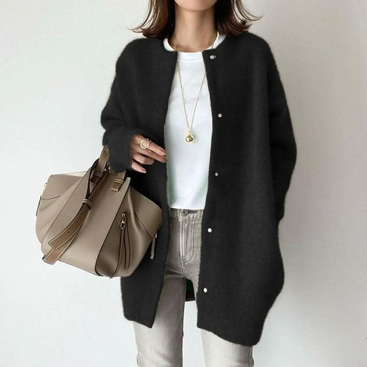 CHAQUETA DE PUNTO CON BOTONES VANNA™ ELEGANT