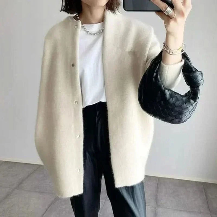 CHAQUETA DE PUNTO CON BOTONES VANNA™ ELEGANT