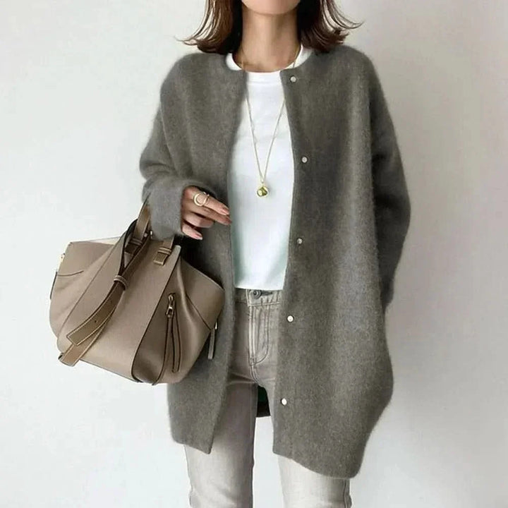 CHAQUETA DE PUNTO CON BOTONES VANNA™ ELEGANT