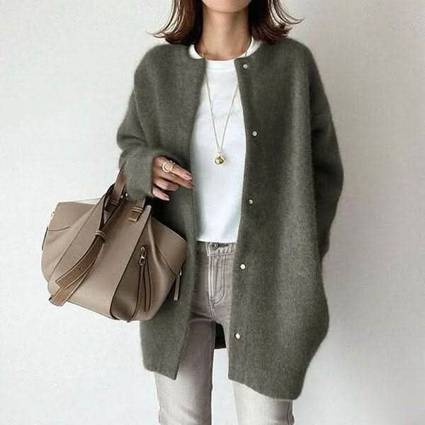 CHAQUETA DE PUNTO CON BOTONES VANNA™ ELEGANT