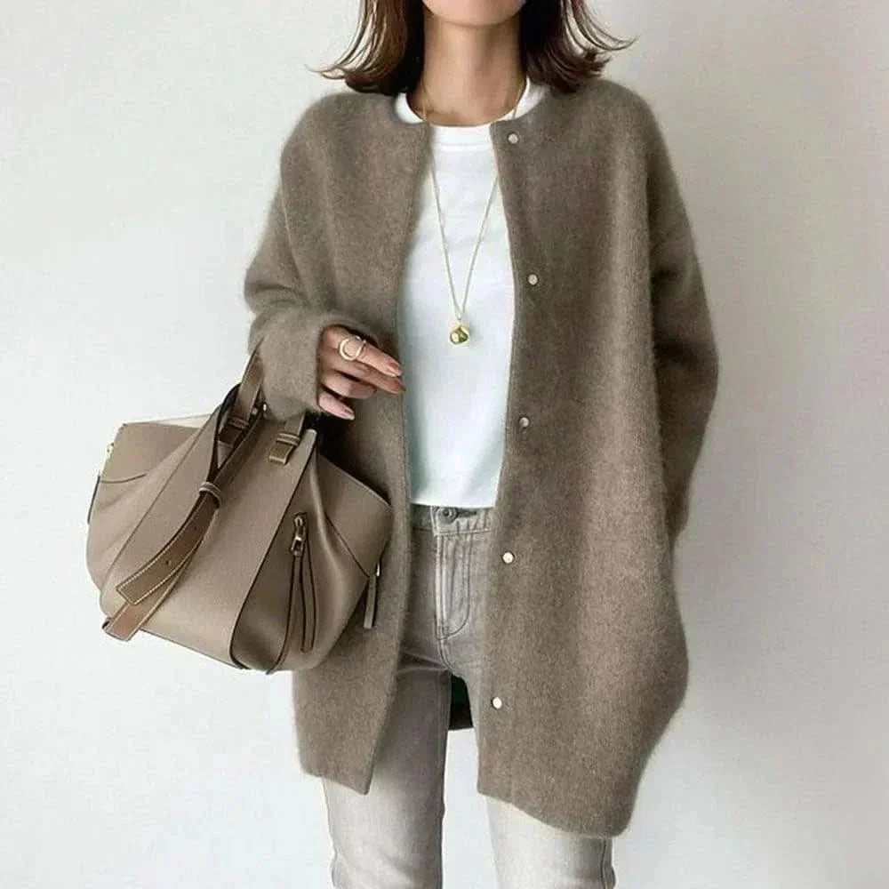 CHAQUETA DE PUNTO CON BOTONES VANNA™ ELEGANT