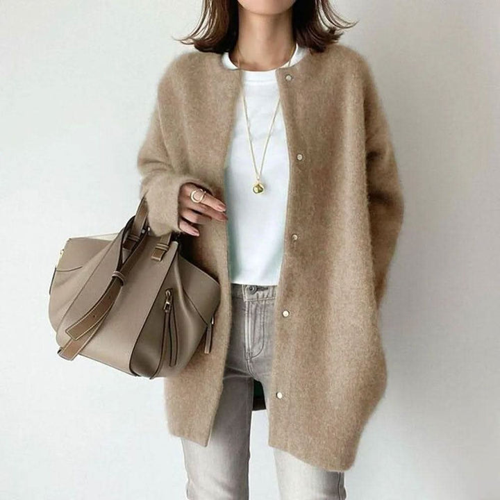 CHAQUETA DE PUNTO CON BOTONES VANNA™ ELEGANT