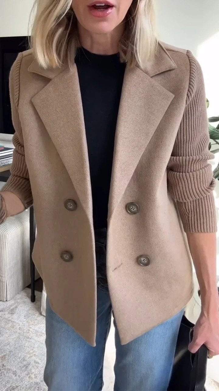 ABRIGO BLAZER CASUAL SASHA