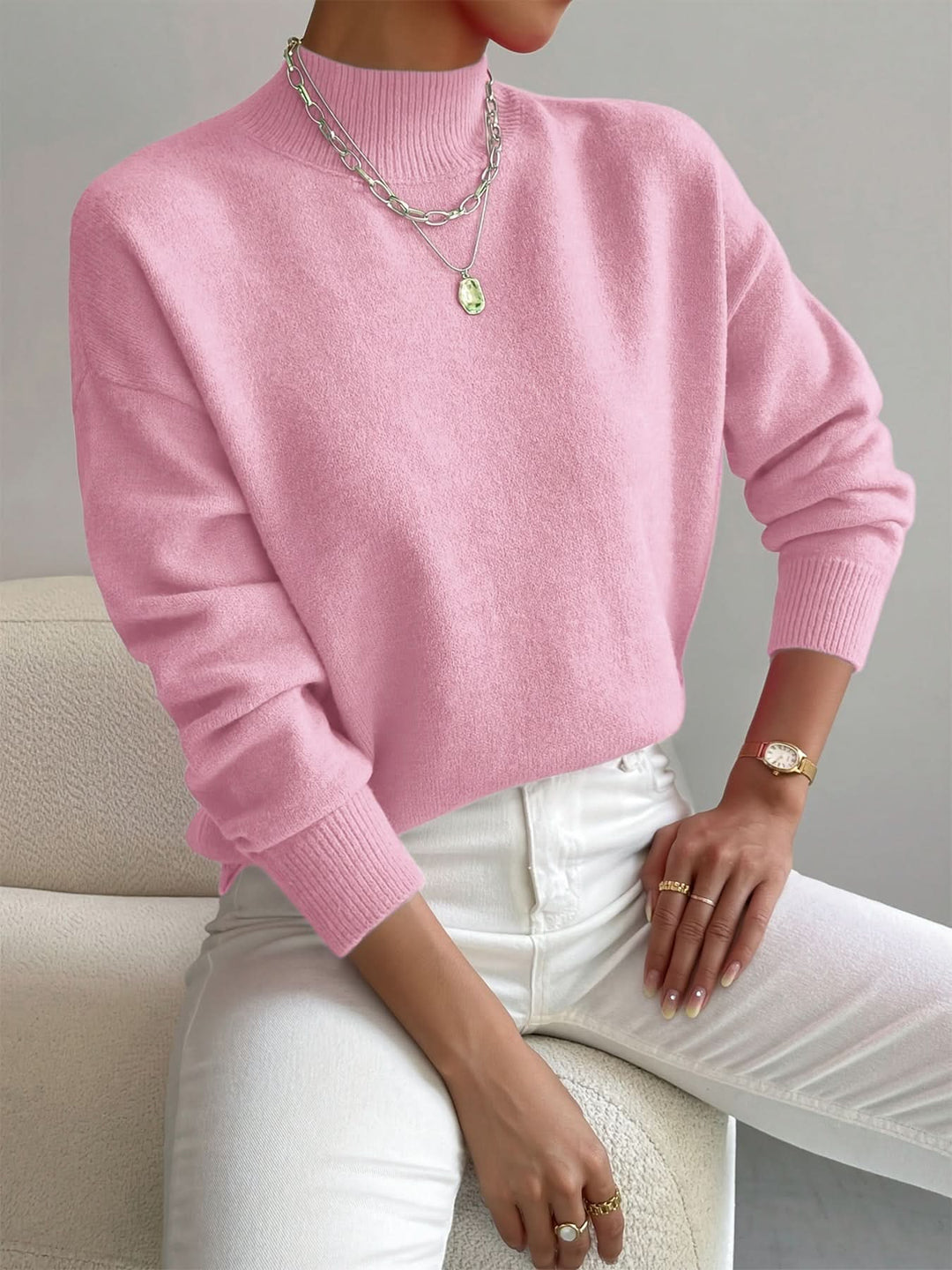SUÉTER DE CUELLO ALTO SERAPHINE