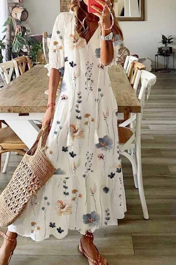 Chanty | Maxi Floral sin Esfuerzo