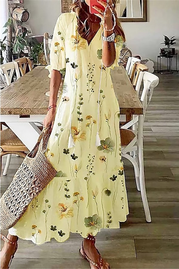 Chanty | Maxi Floral sin Esfuerzo